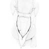KinkHarness Camisole Strict Leather Zipper